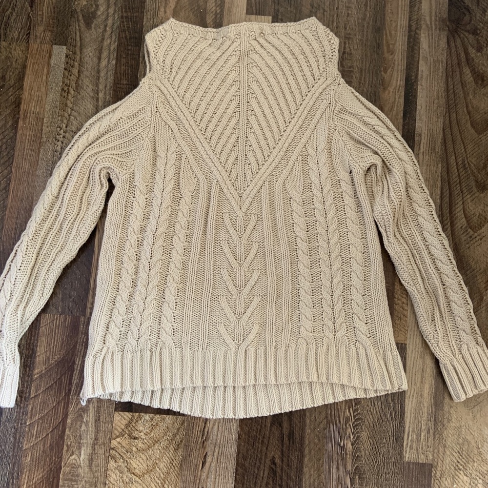 Cold Shoulder Sweater